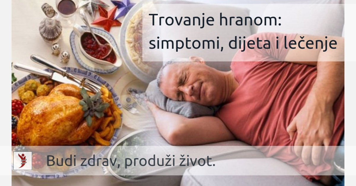 Trovanje hranom: simptomi, dijeta i lečenje