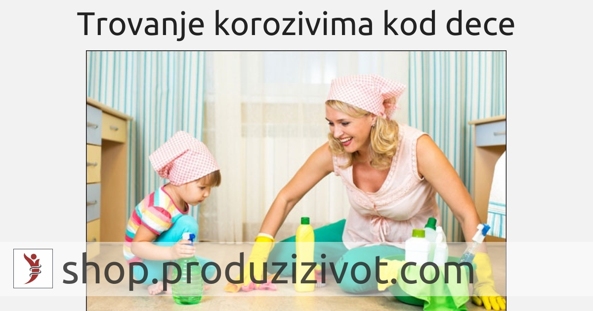 Trovanje krozivima kod dece; FOTO: Shutterstock